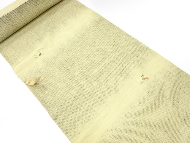 JAPANESE KIMONO / ANTIQUE BOLT FOR KIMONO / SILK / TSUMUGI